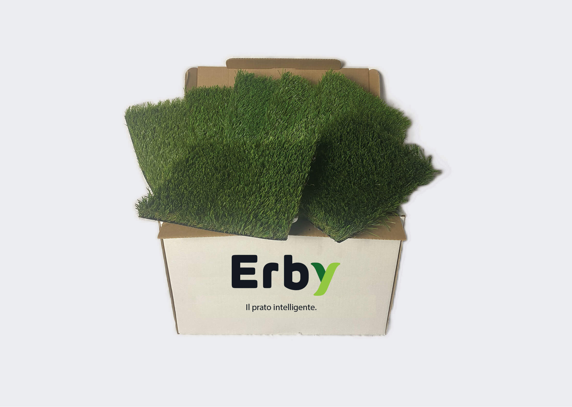 Scatola campioni di erba sintetica Erby Box